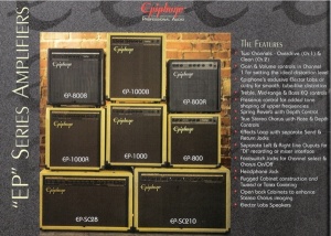 Epiphone EP-Series Amps