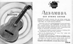 Epiphone Alhambra Guitar