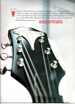 2001 Epiphone Catalog
