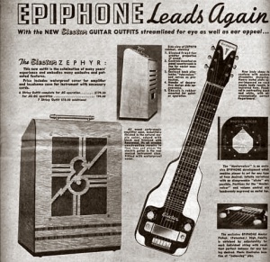 Epiphone Electar Advertisement